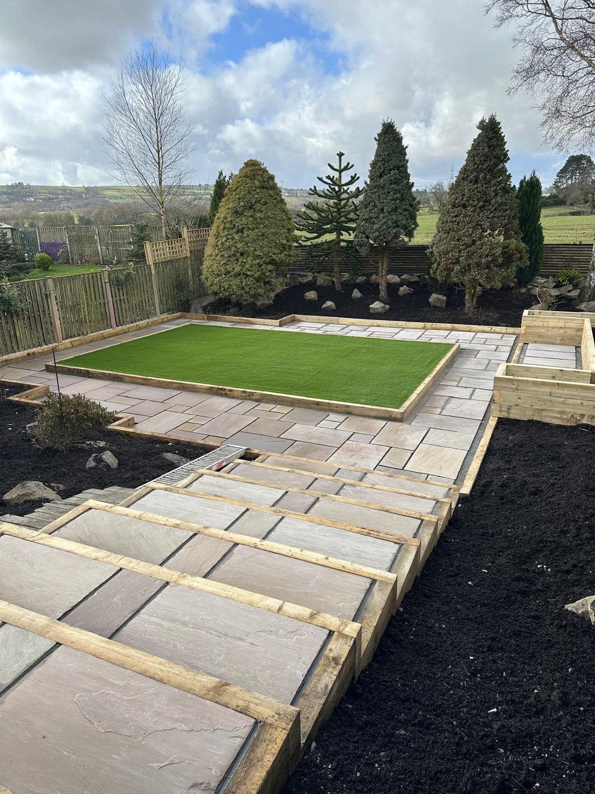 landscaping in 